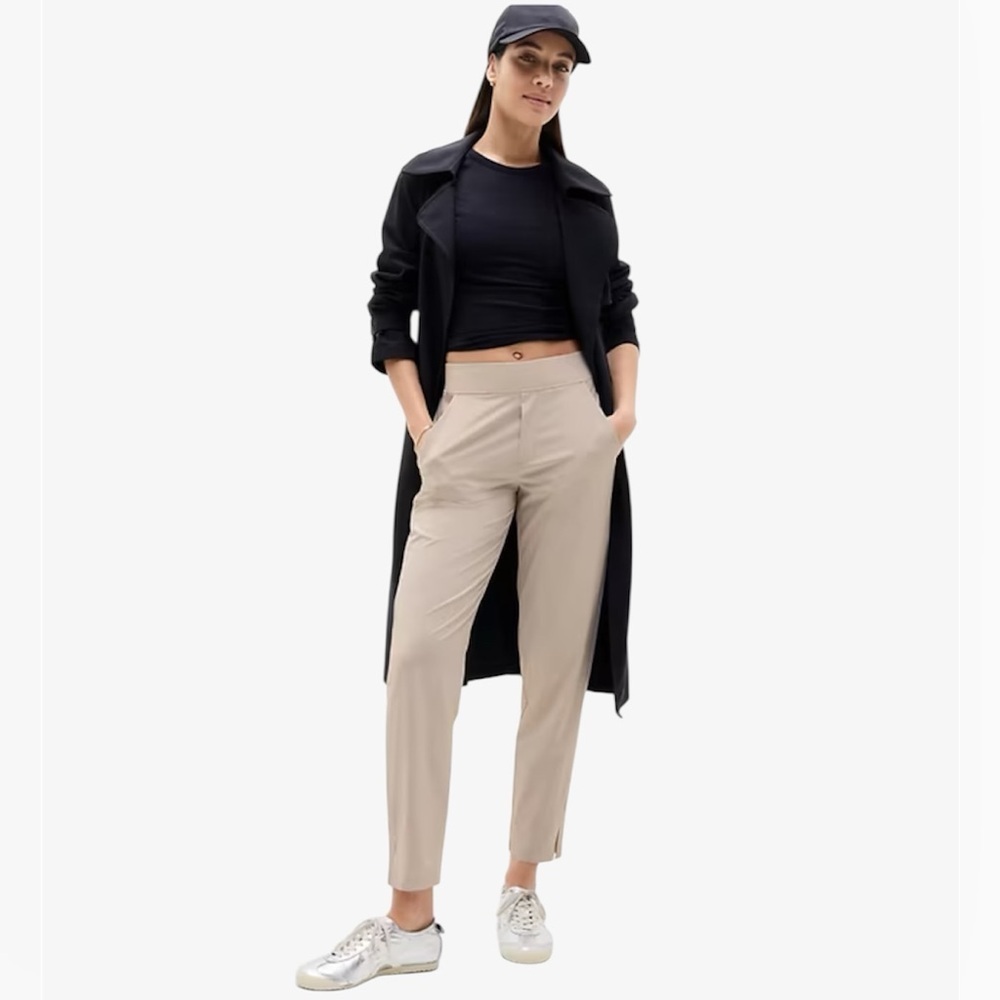 ATHLETA Brooklyn Mid Rise Ankle Pant Size 4